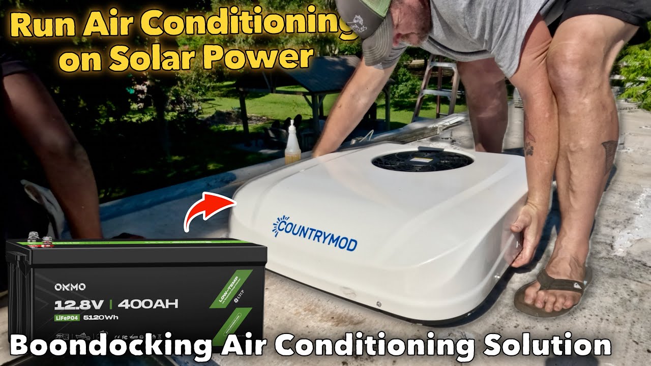 Revolutionary 12v RV Air Conditioner for Off-Grid RV Solar- CountryMod 12v RV Inverter A/C