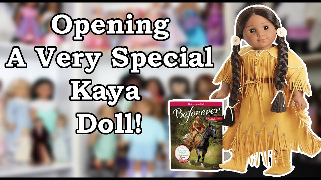 Unboxing American Girl Kaya Doll - Kaya'aton'my Doll Review - Doll Collector Ebay Haul
