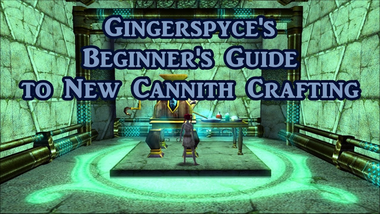Gingerspyce's Beginners Guide to Cannith Crafting