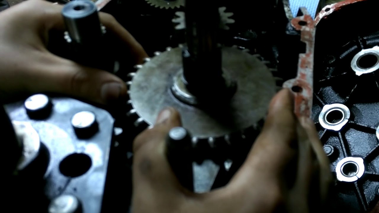 How to assemble a 633a38 or 633a78 transaxle for sears SS/16