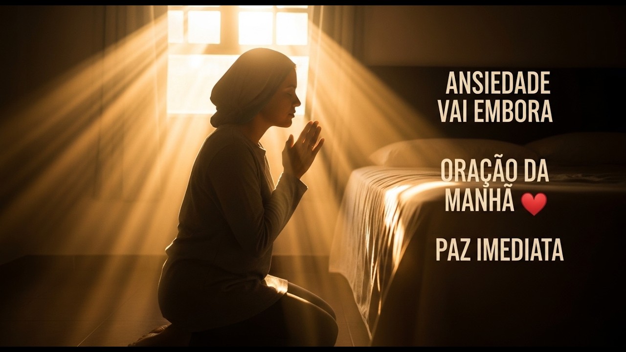 ANSIEDADE NUNCA MAIS — Comece o Dia com Esta Oração e Sinta a Paz de Deus Agora 🌅