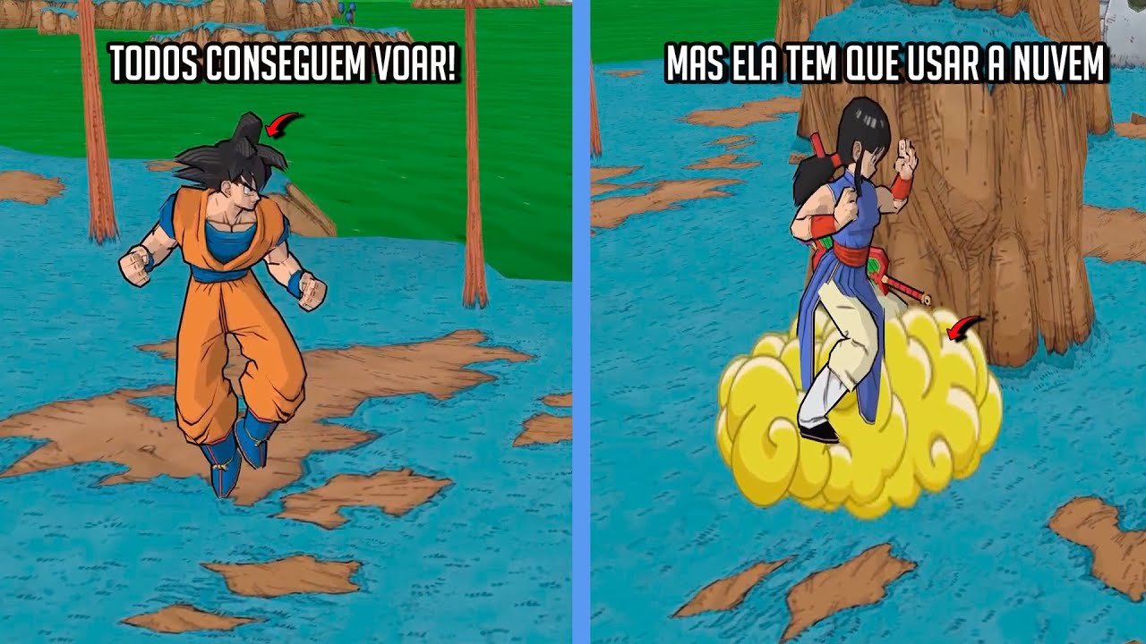 9 Detalhes EXCEPCIONAIS dos Jogos De Dragon Ball Z!