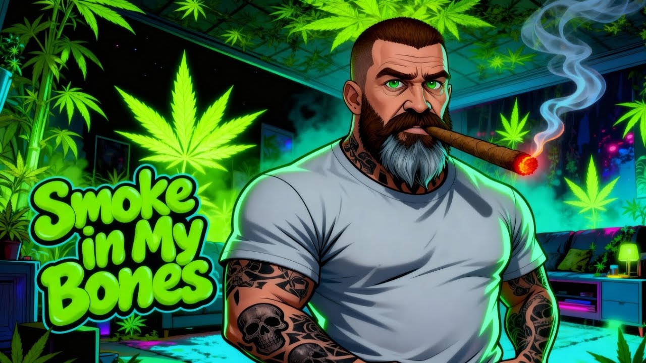 **Smoke in My Bones – SlowBurnKush | Dark Emotional Stoner Blues**