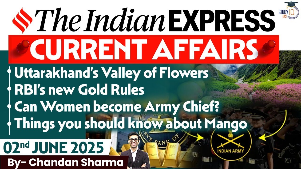 Indian Express Analysis | 2nd June 2025 | The Indian Express Newspaper Analysis #news