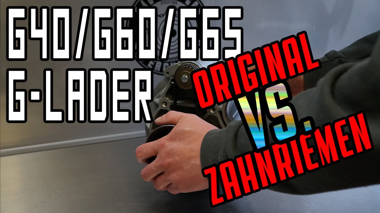 G-Lader - Original vs. ZRA/Zahnriemenantrieb | G40/G60/G65 | THEIBACH-PERFORMANCE