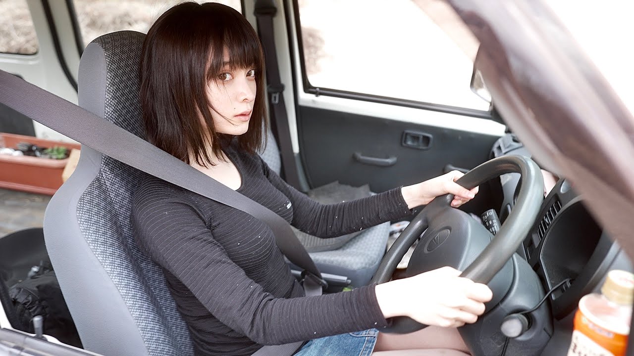 1万円で買った畑付き軽バンで車中泊する貧困女子 りんの田舎暮らし  Rin Japanese country life Hokkaido 4K R-in 19 Overnight in the car