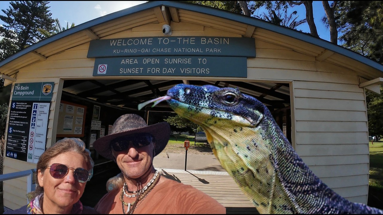 Valentine’s Day camping with goannas and wallabies between the tents. Not your usual romantic day