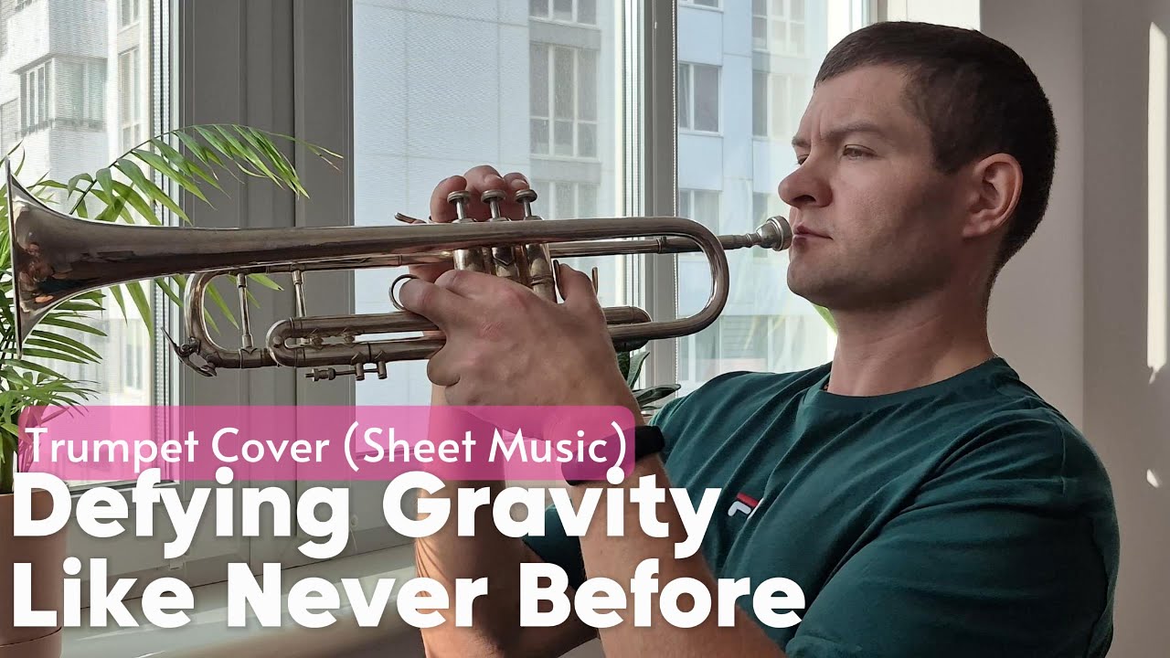 This Trumpet Version of Defying Gravity Will Give You CHILLS! 🎺💚#trumpet #cover #sheetmusic #wicked