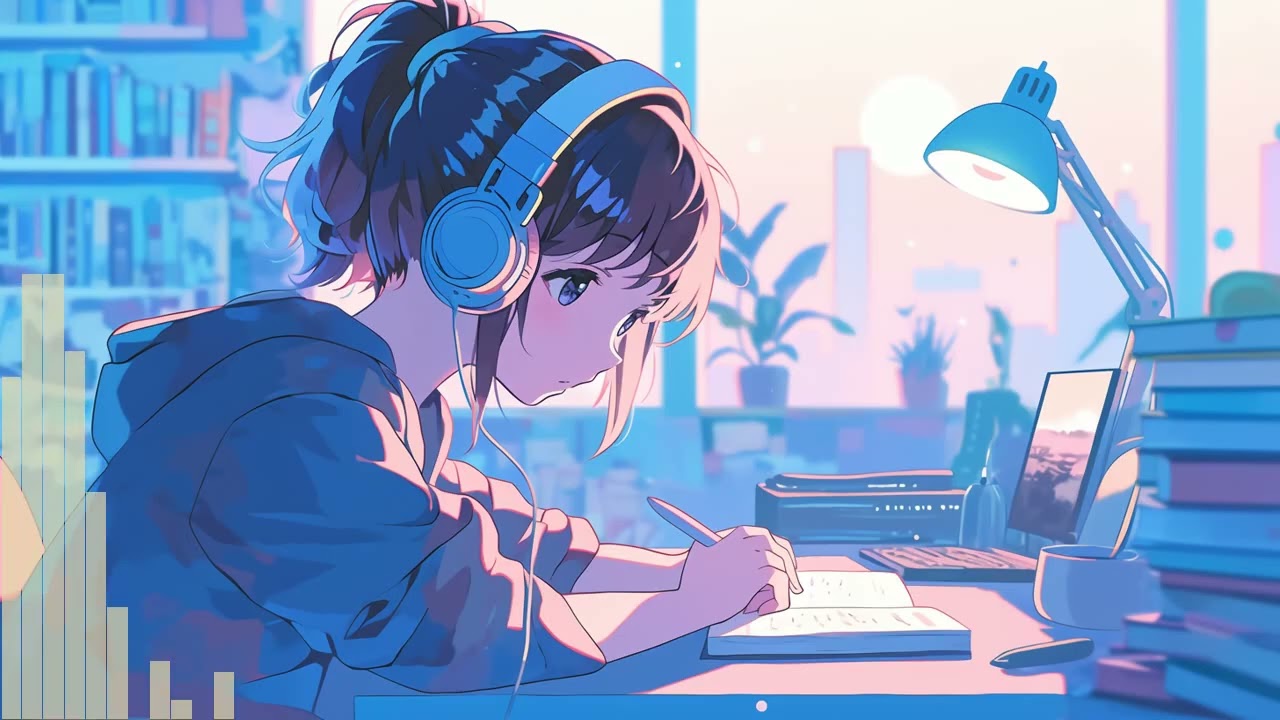 Between the Cadence | Calm Study Music & Soft Lo-fi Beats for Focus and Relaxation