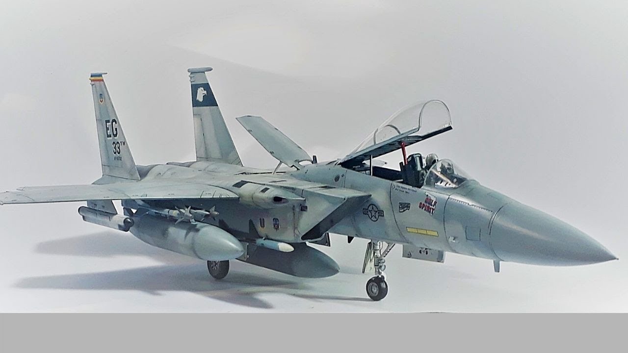 F 15C Eagle TAMIYA 1:48 scale build Part I
