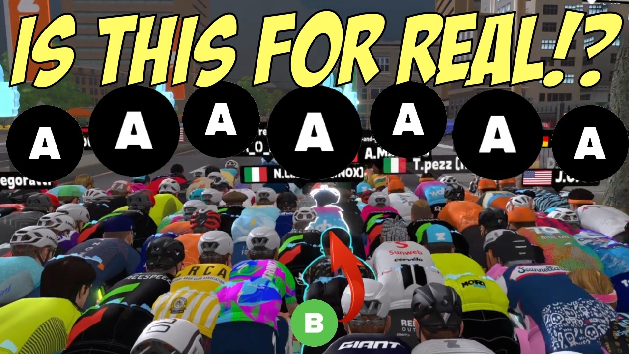 Don't Get DROPPED by Zwift A+ CAT! // Libby Hill After Party