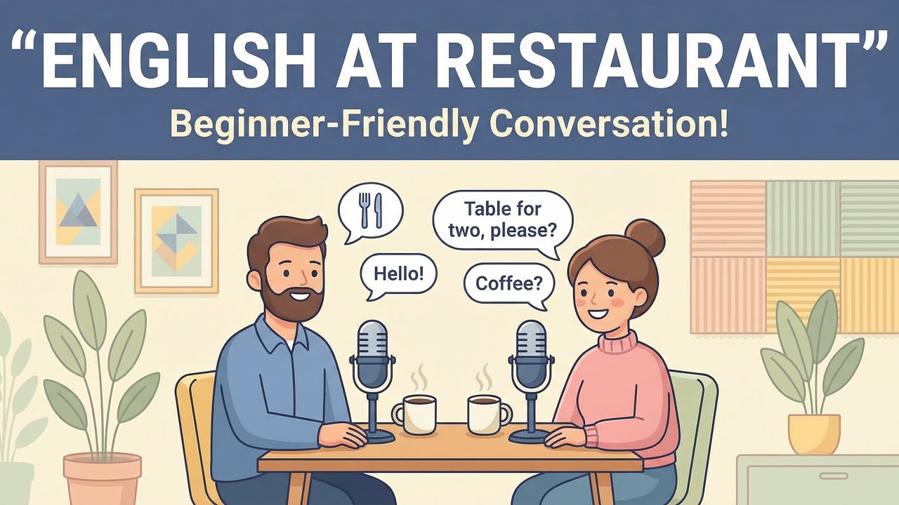 Restaurant English for Beginners | Order Food in English Easily