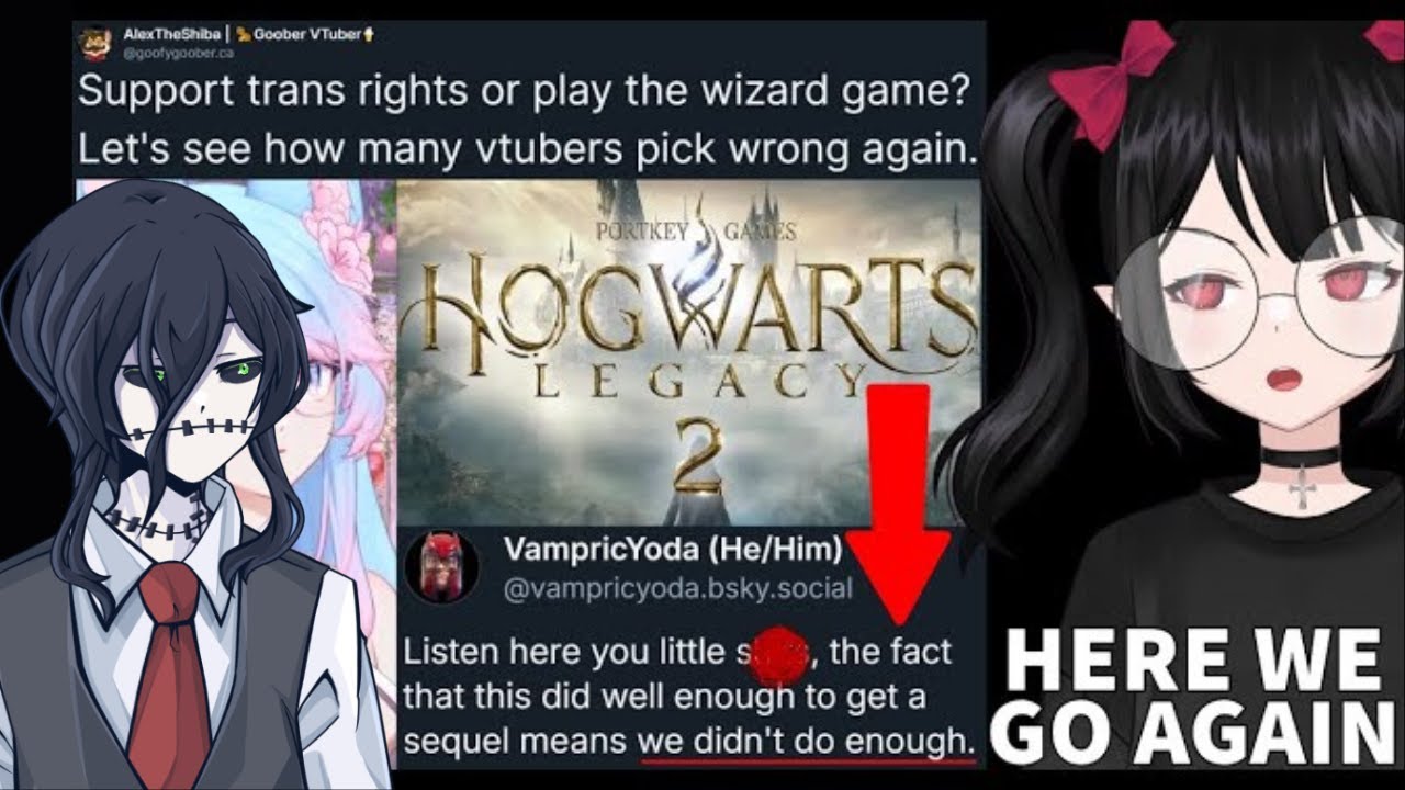 There's a harassment campaign over Hogwarts Legacy 2 and I'm annoyed | Reacting to Rev Says Desu