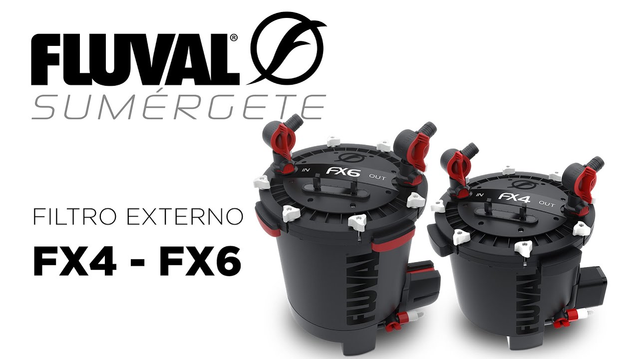 Filtros Externos Fluval FX4 y FX6