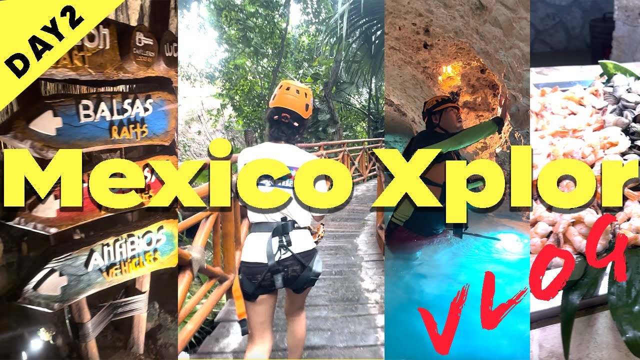 Mexico - Yucatan 2 🇲🇽 Xplor | The best water theme park (May be!)
