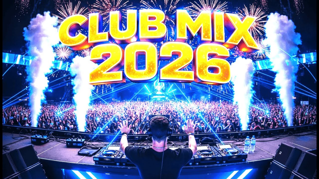 FESTIVAL EDM 2026 ⚡ Big Room • Techno • Club DJ Party Mix 🎉  Party Musik, MegaMix für Wochenende !!