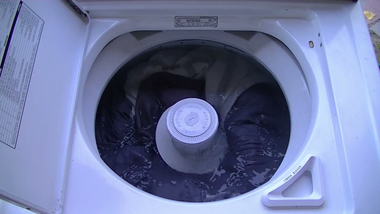 1993 Kenmore 80 Series Washing Bedding--FULL CYCLE