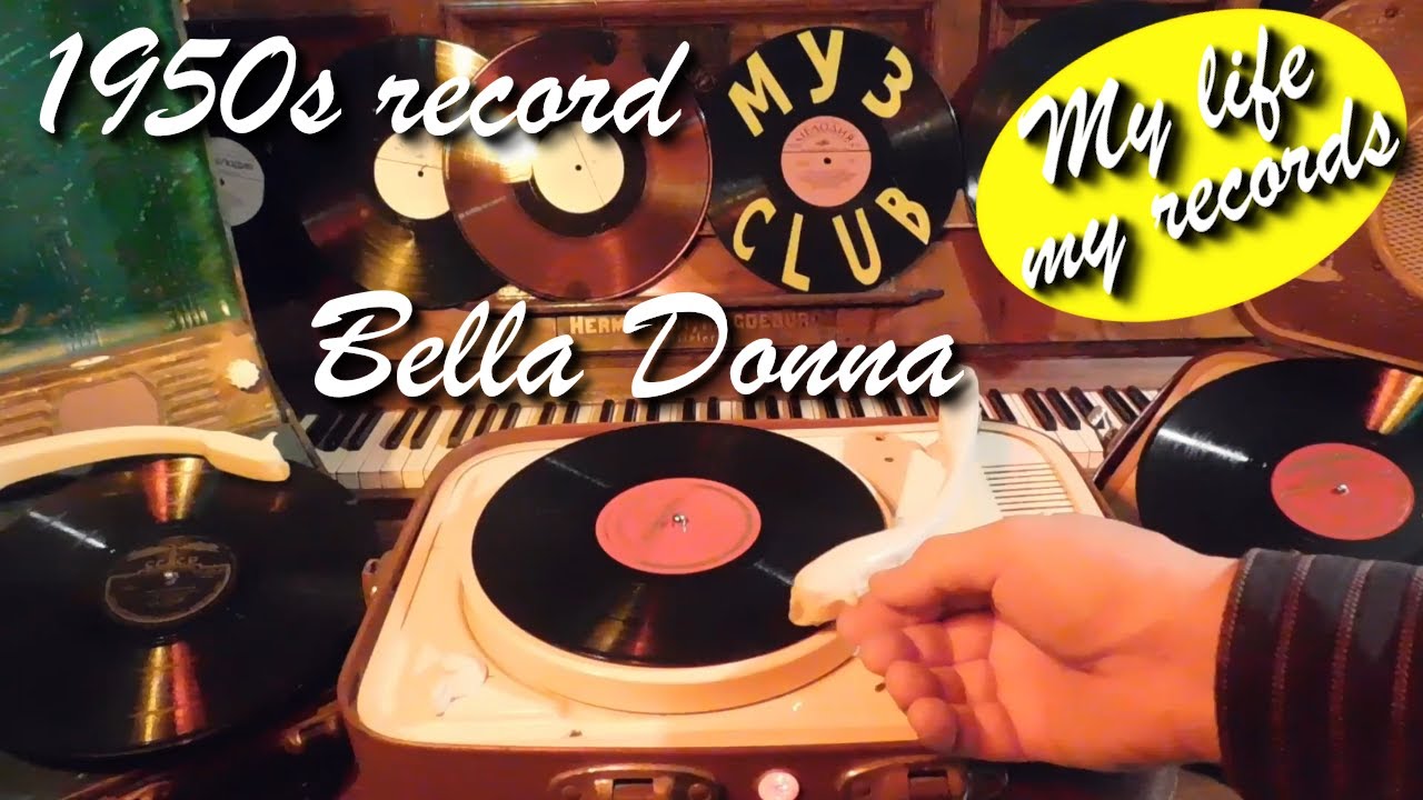 1950s record Bella Donna Kishinev #RecordsKing_14155 #RecordsEra_14155 #ListenSU_14155