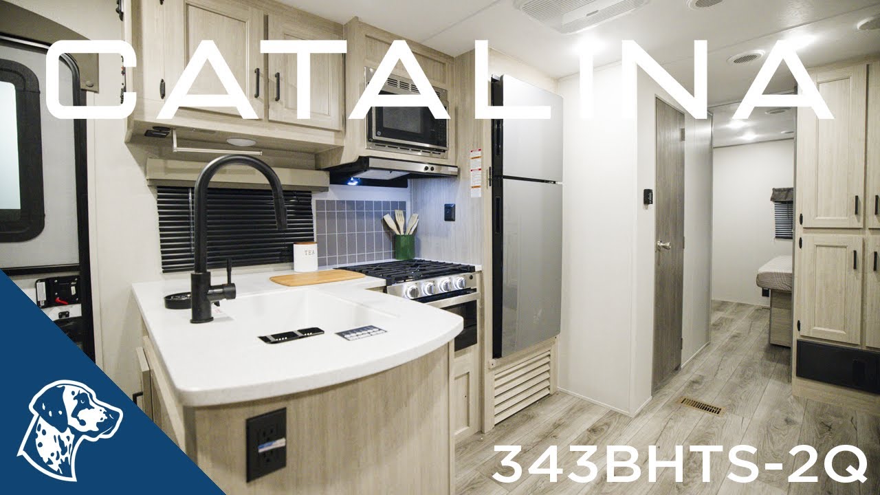 2026 Catalina Legacy Edition 343BHTS 2 Queen Beds Travel Trailer Tour