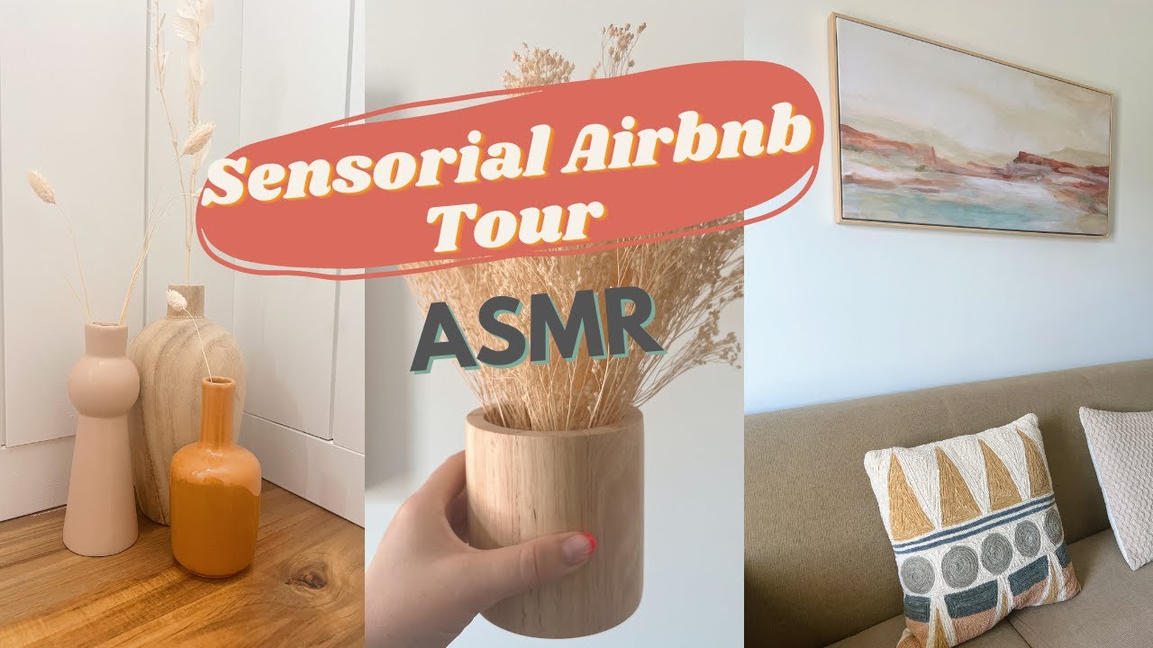 ((ASMR)) Airbnb House Tour // Hypnotizing Sounds + Hand Movements