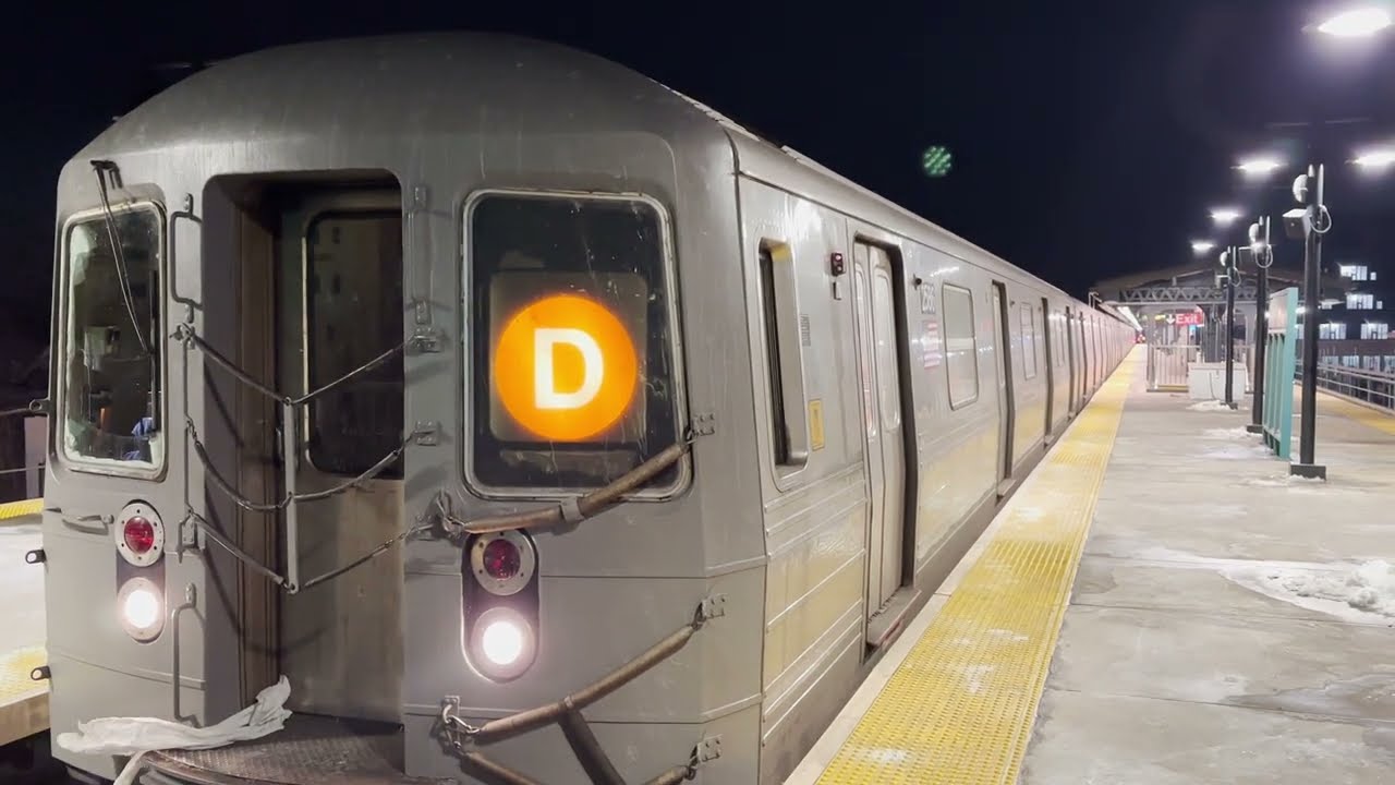 NYC Subway: R68 (D) Trains Rerouted via the Culver (F) Line Action