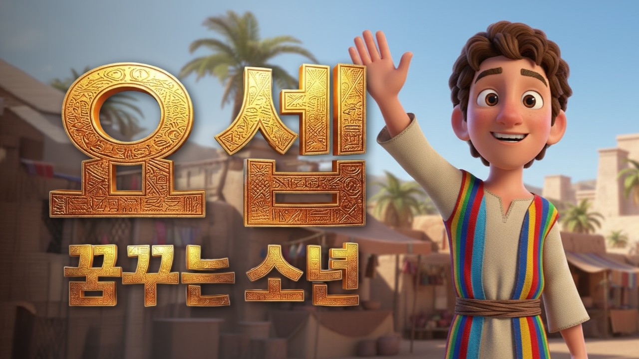 ai 성경 동화 | 꿈꾸는 소년 요셉 이야기 - 아이와 함께 보는 성경 애니메이션 #요셉 #성경말씀
