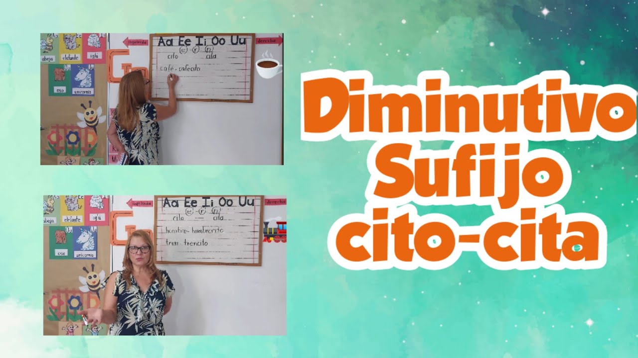 Vocabulario                                          Diminutivo con el sufijo cito-cita