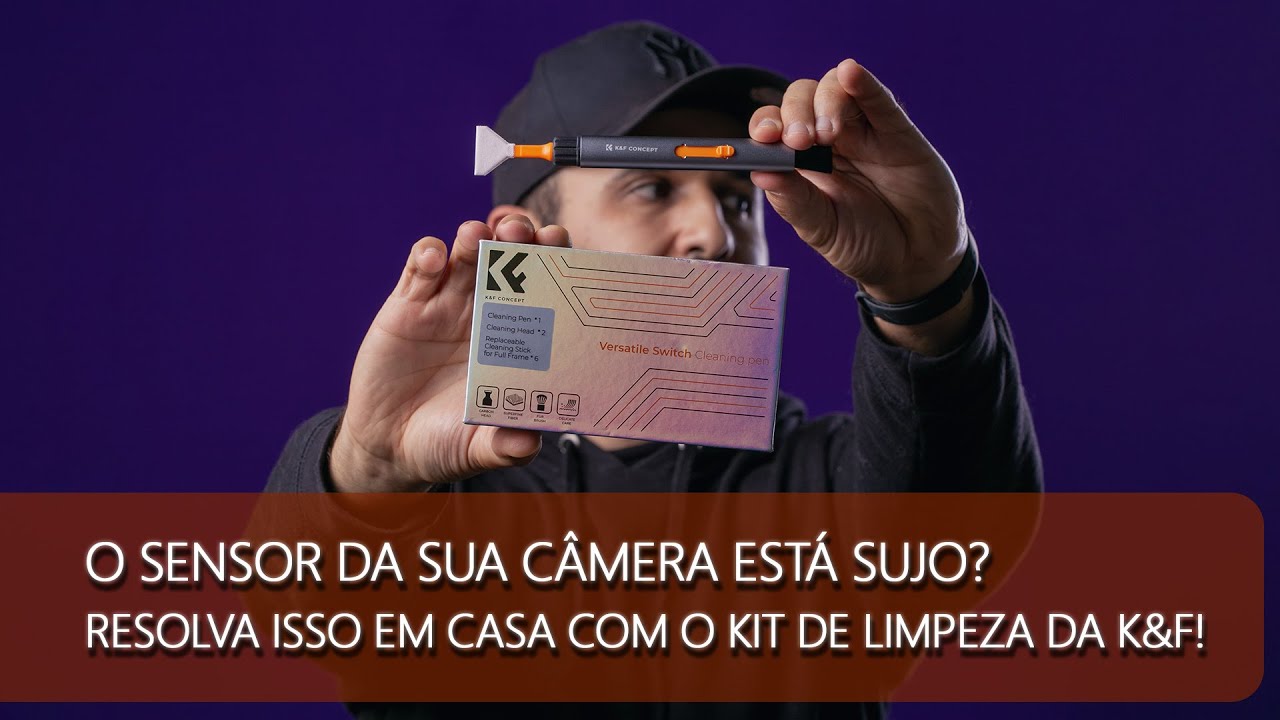 COMO LIMPAR SENSOR DA CÂMERA FOTOGRÁFICA - KIT DE LIMPEZA @kfconcept VAI RESOLVER ESSE PROBLEMA!