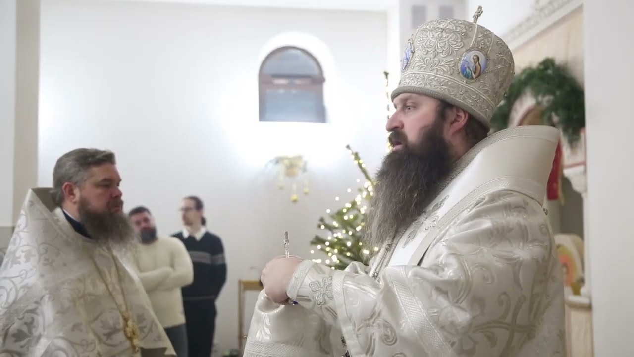 Проповедь архиепископа Антония в храме преподобного Паисия Святогорца города Гродно