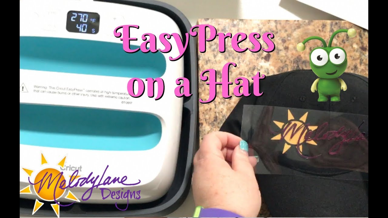 Iron on a Hat with the Cricut EasyPress