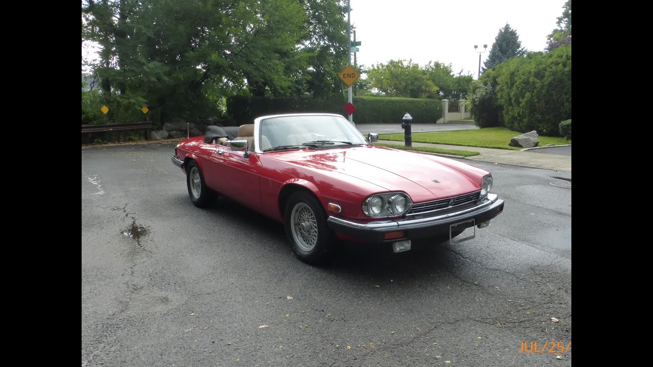 1990 Jaguar XJS V12 Convertible Nice Driver (Merit Cars Stock # 2697) – Price $10,950