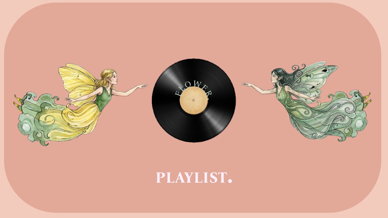 A Walk in a Fairy Garden | Flower Lofi Playlist| Meditation & Relaxation Playlist