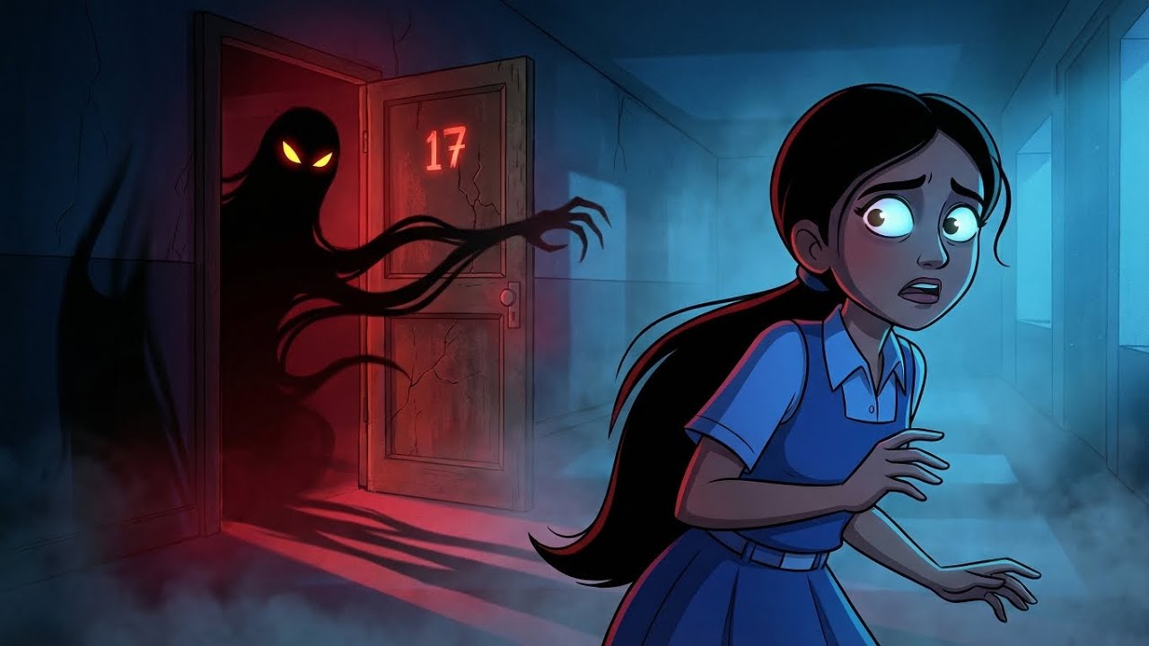 SCHOOL CORRIDOR GHOST 👻 ROOM STORY    