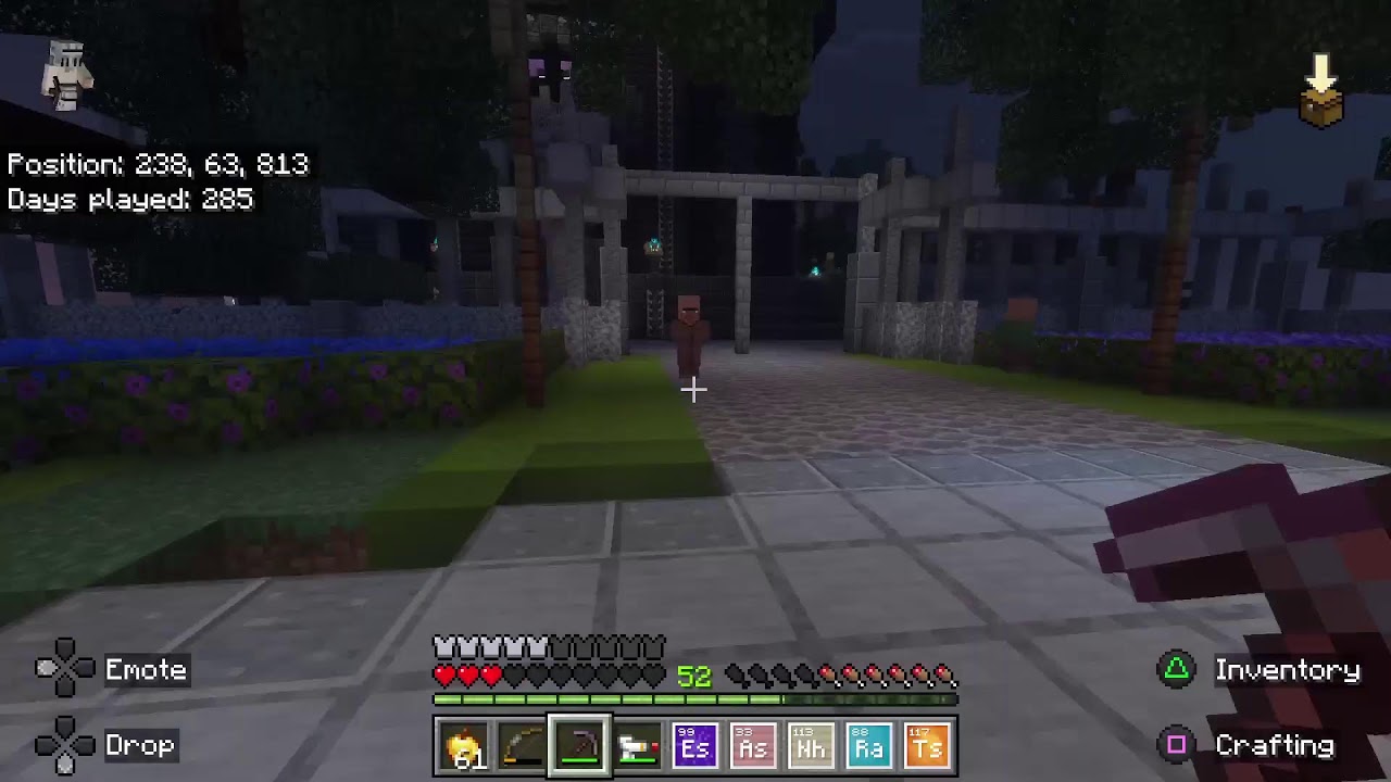 Lets play Minecraft in realm #mincraft #trending #asmr #vlog #shorts #playstation #join #subcribe