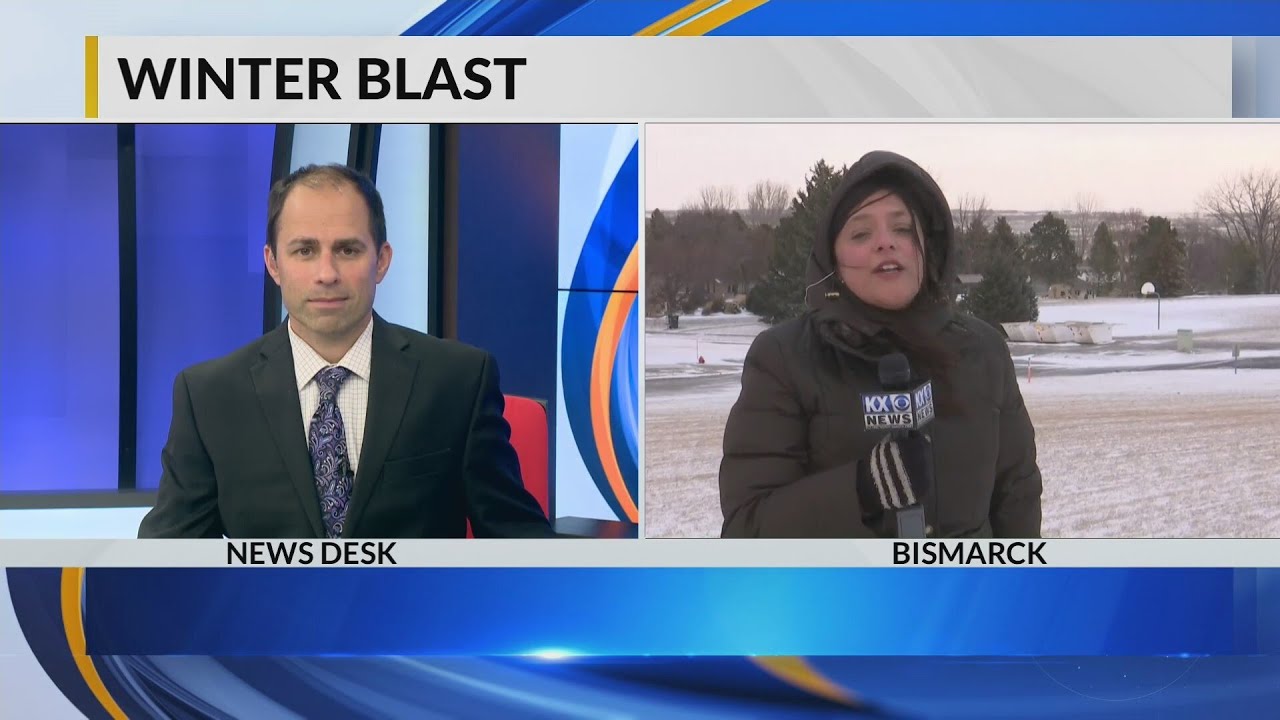 Winter Blast in Bismarck