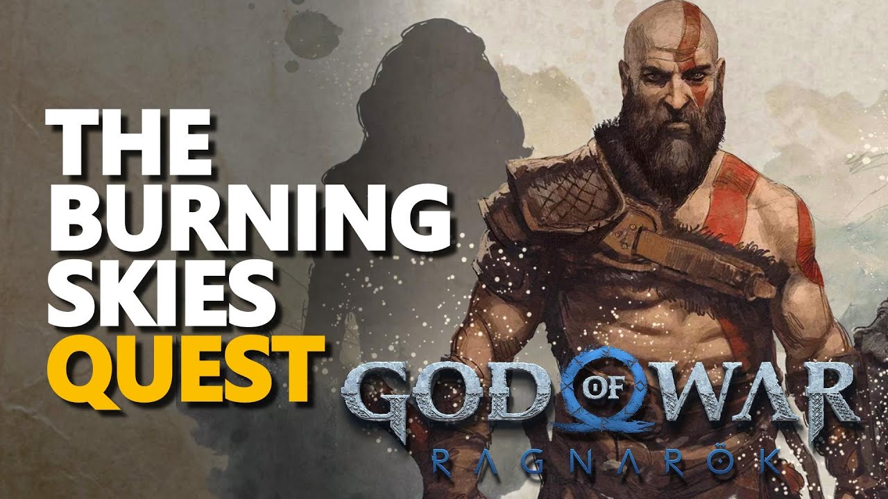 The Burning Skies God Of War Ragnarok