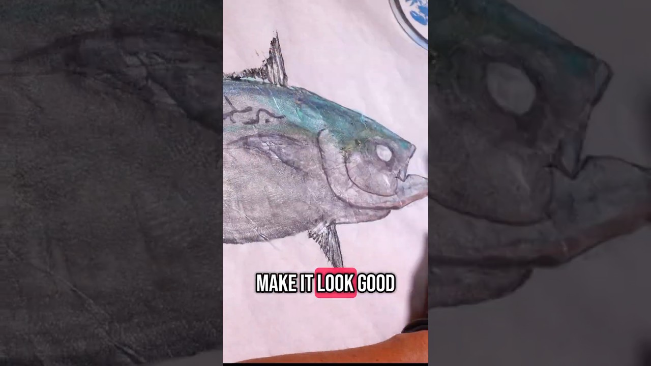 Turning my Fish Catch Into Priceless Art #gyotaku
