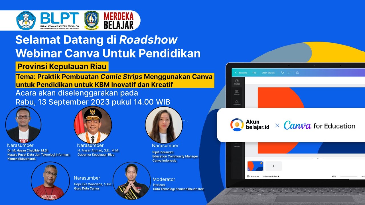 Roadshow Canva untuk Pendidikan | Prov. Kepulauan Riau