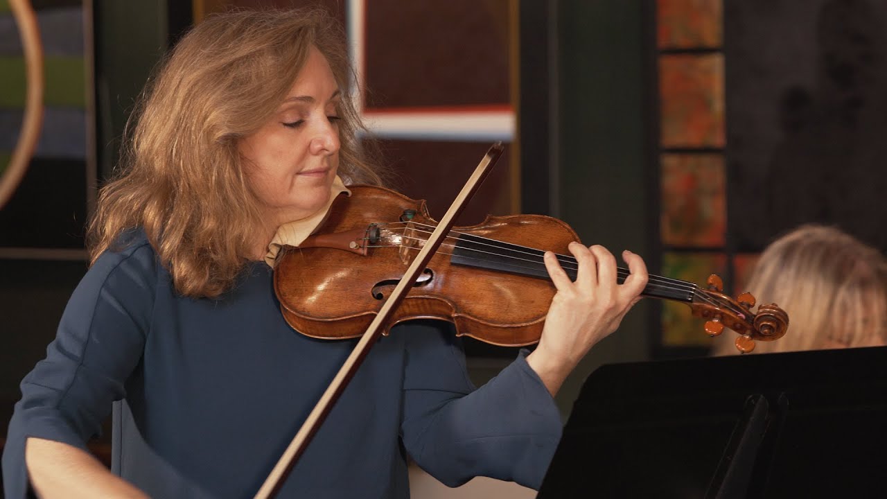 Marie B&eacute;rard, violin and Monique de Margerie, piano - Music from the Great Hall