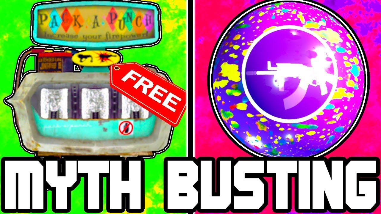 FREE PACKAPUNCH SOLO!!!! | BLACK OPS 3 ZOMBIES CHRONICLES | MYTH BUSTING MONDAYS #98