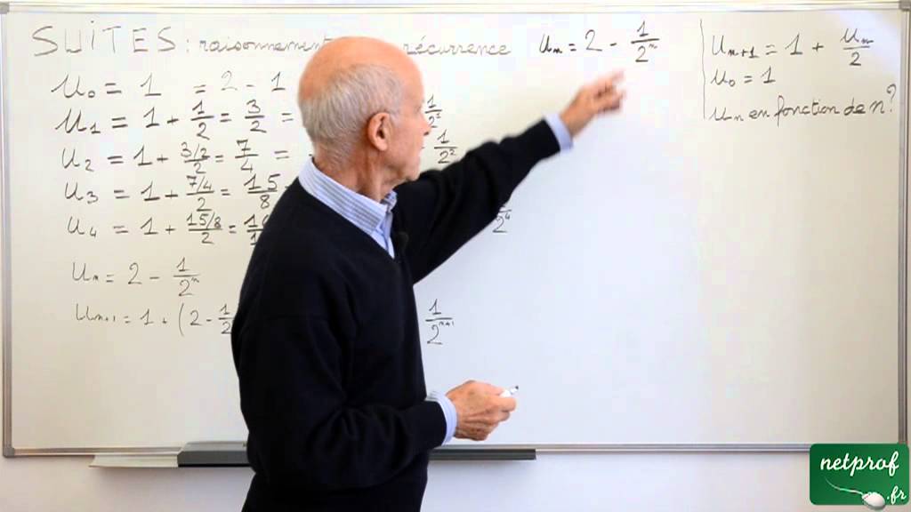 Suites : Raisonnement par r&eacute;currence  Exercice