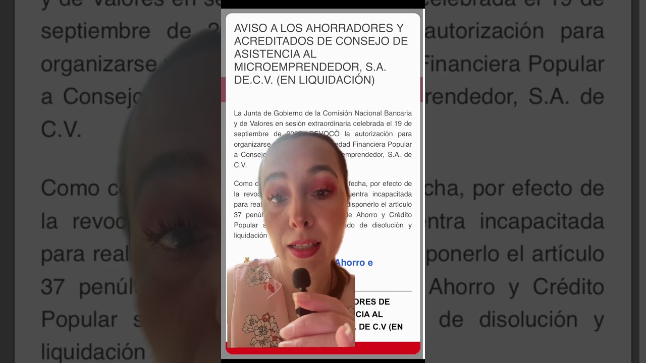 La CNBV LE QUITA A CAME EL PERMISO PARA OPERAR COMO SOFIPOS. #finanzas #came #fraude #negocios
