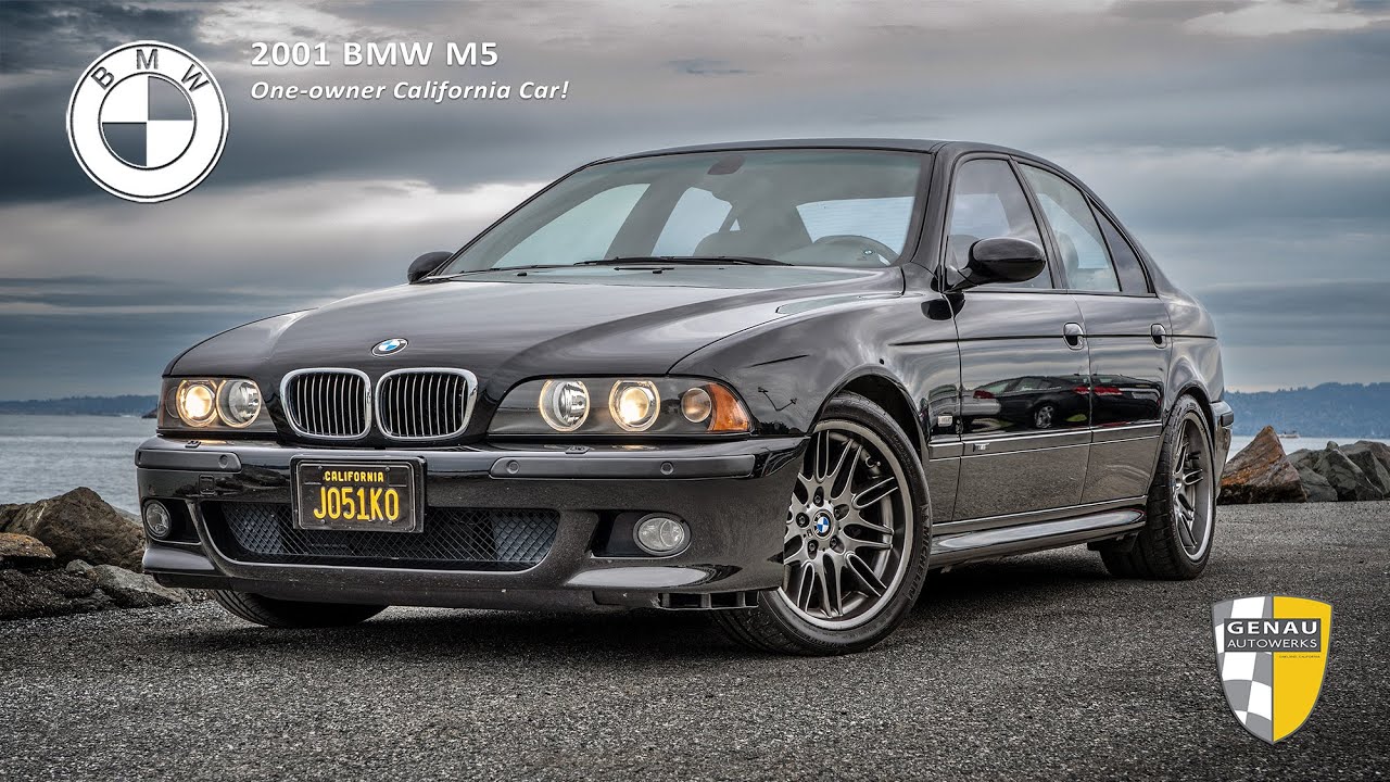 Driving a  one-owner 2001 BMW M5