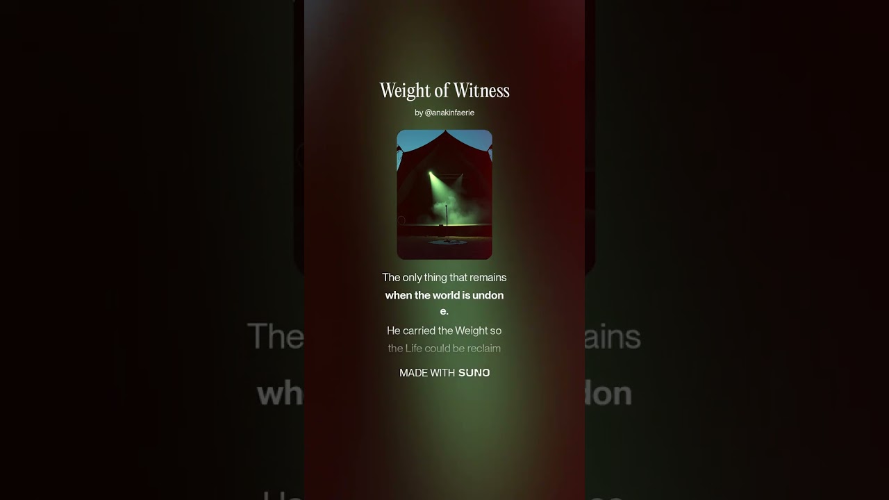 Weight of Witness