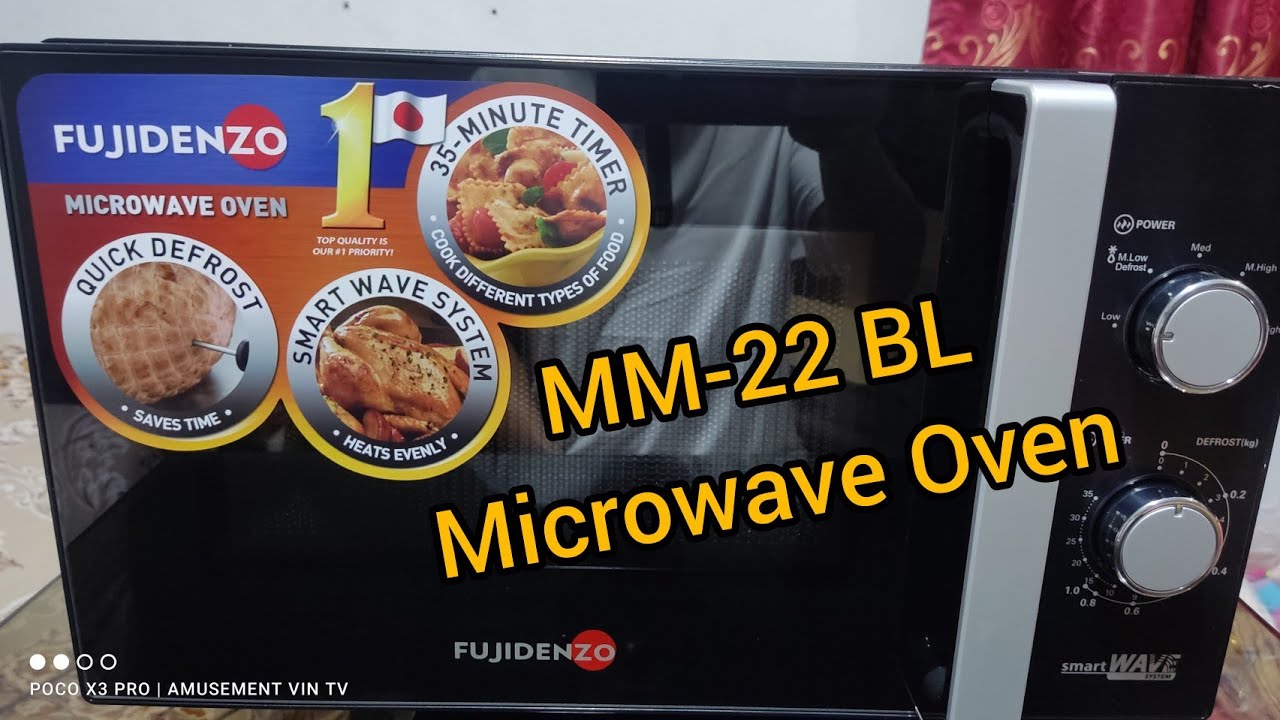 MICROWAVE OVEN MM-22 BL- FUJIDENZO