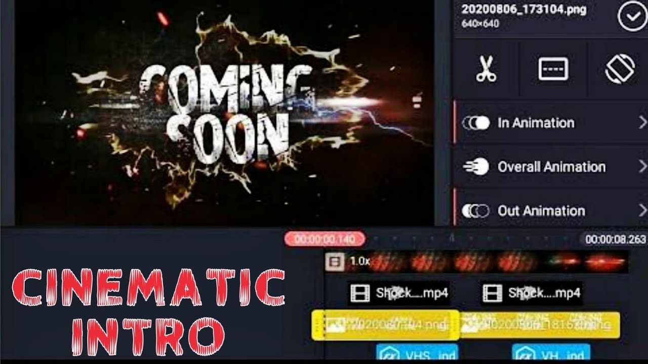 Cinematic Title Intro || Kinemaster Tutorial || Kinemaster video editing || Intro Tutorial