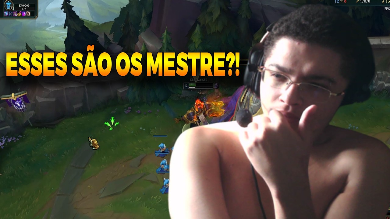 ESSES SÃO OS MESTRES?! 🤡 O nível do High Elo me surpreendeu...