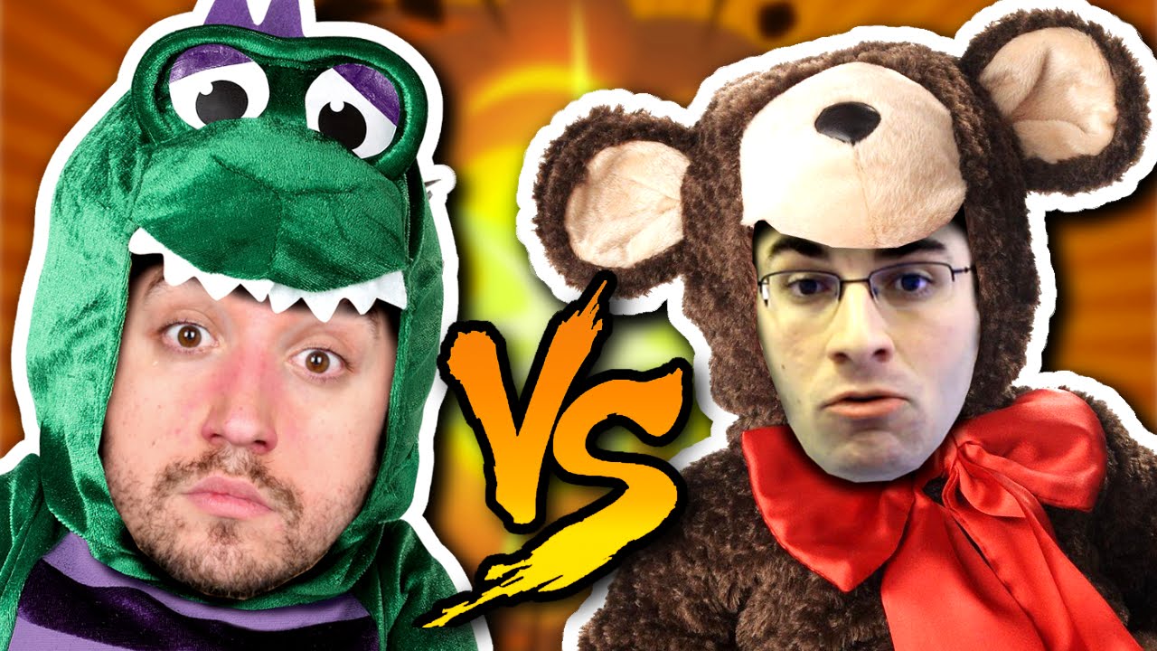 DINOSSAURO vs. URSO! - Gang Beasts (2014/2015)