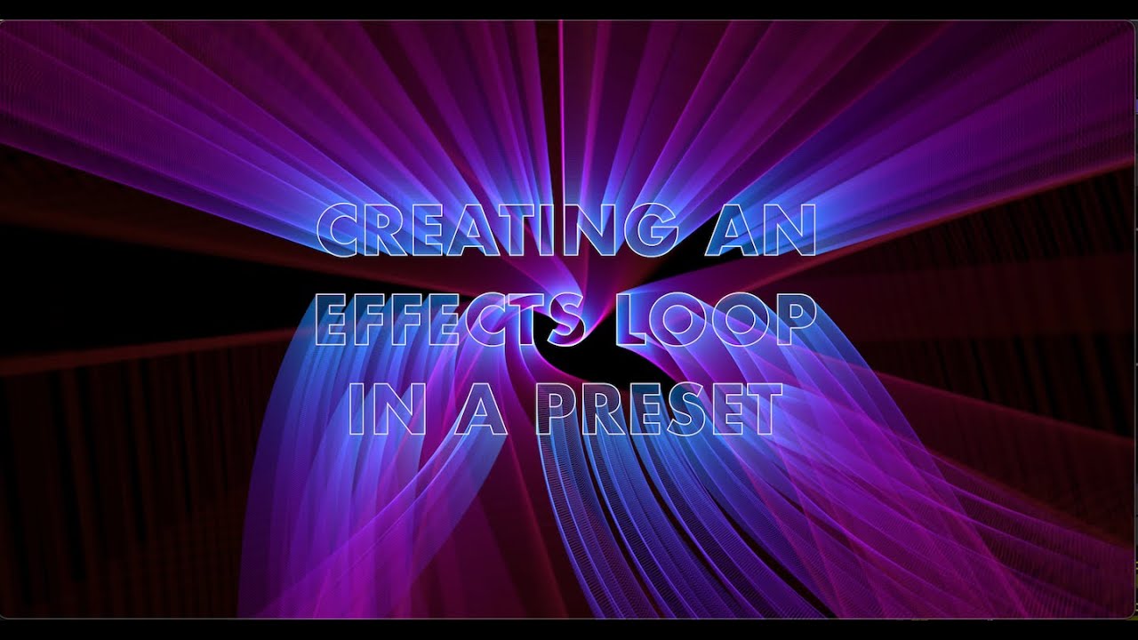 Axe-Fx III/FM9/FM3 - How To Create An Effects Loop!