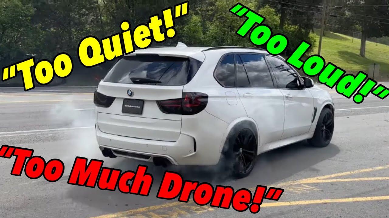 Этот BMW X5 M мощностью 570 л.с. без катализатора не замолчит!